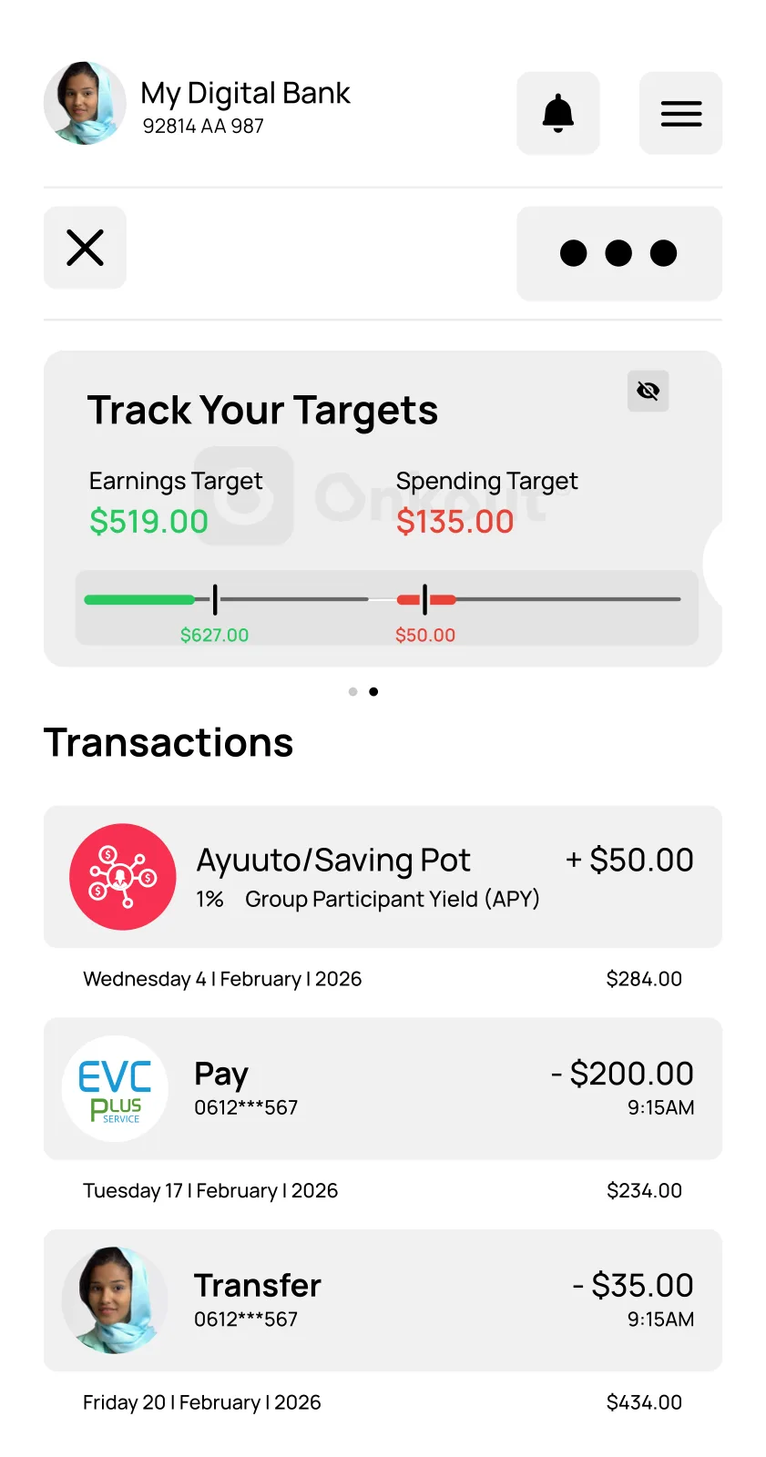 Spending insights and analytics dashboard