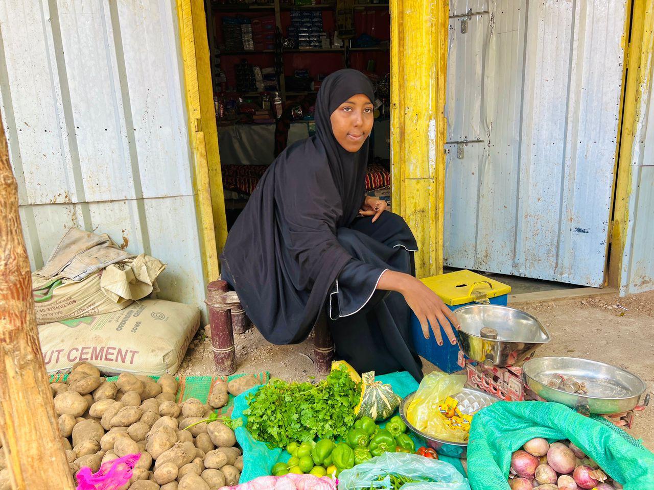 Small business owner planning work