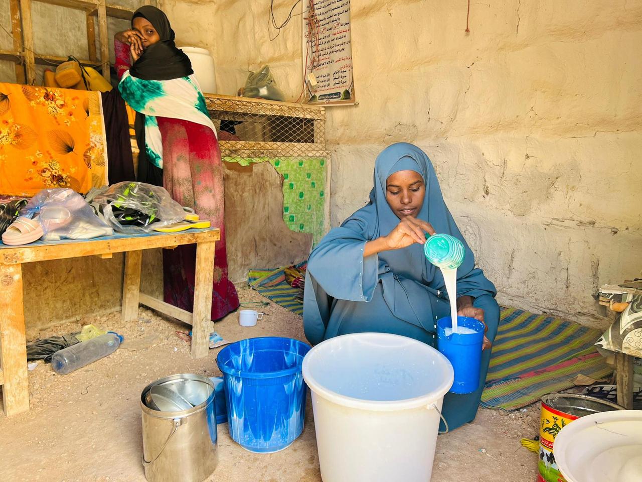Craftsperson working with machinery